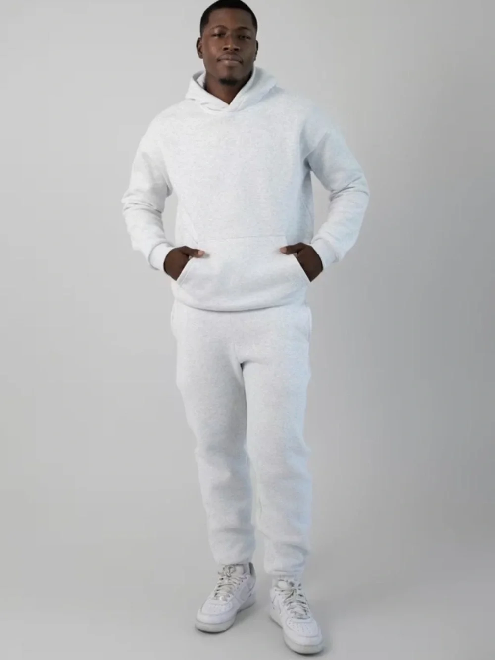 Comfrt Signature Sweatpants – Light Heather Grey – Size Medium (Unisex)